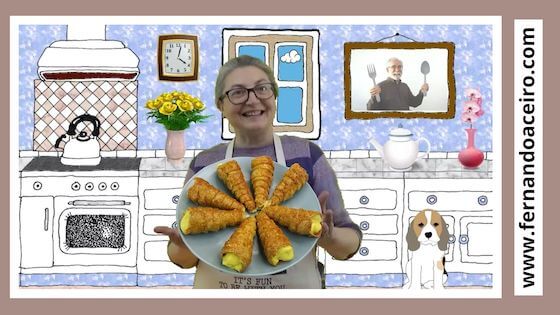 La cocina de Lara: cañas saludables rellenas de crema de mango