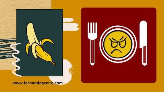 La relación entre la comida y la rabia.