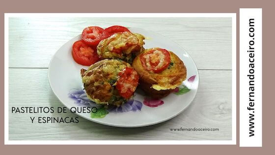 pastelitos de espinacas.