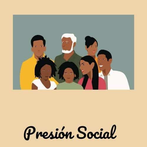 presión social y manipuladores