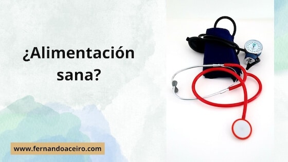 alimentación sana
